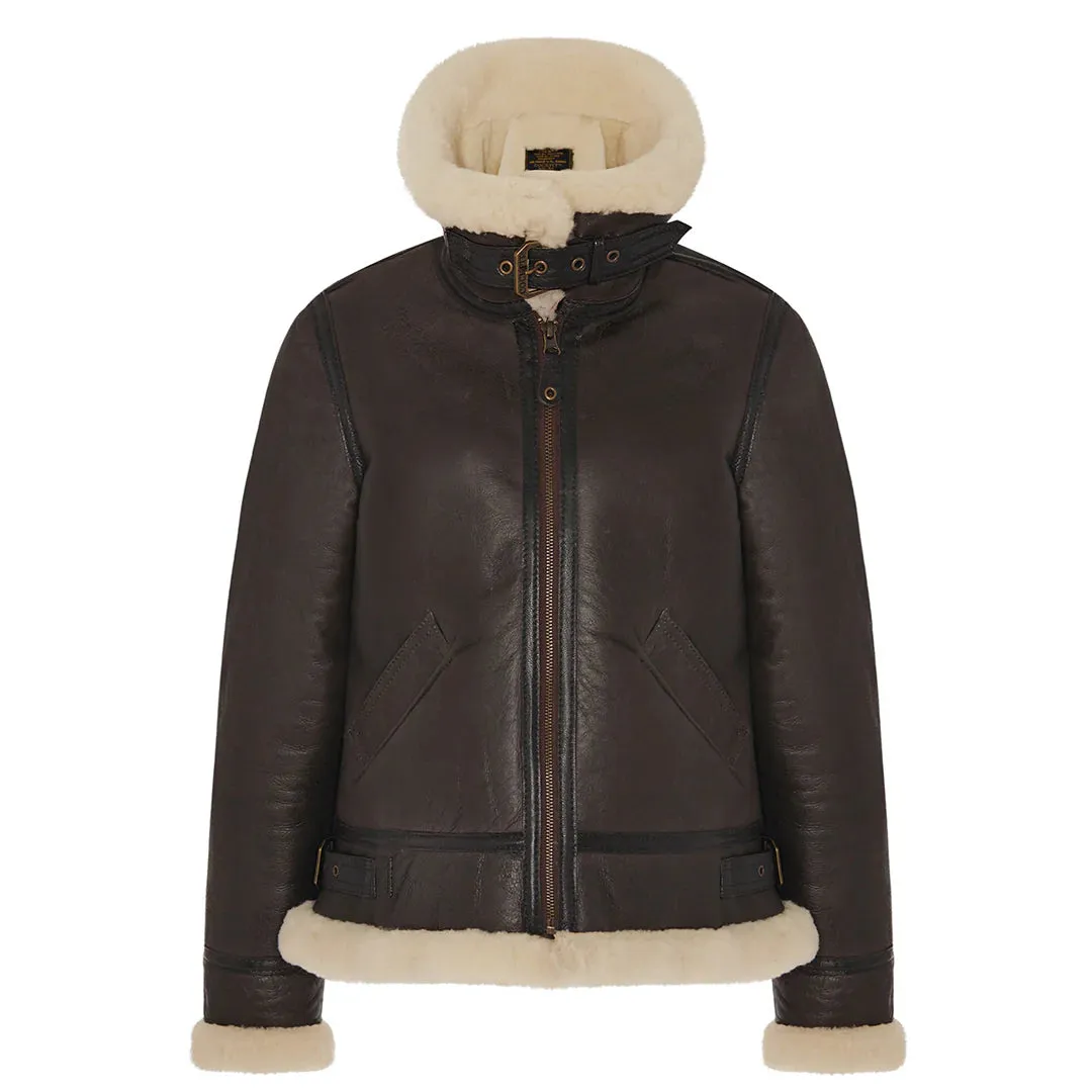 Cockpit USA Womens B-3 Sheepskin Bomber Jacket
