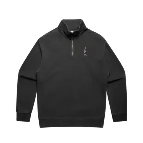 FADED ZIP JUMPER: JEZZA, YOU BREW-TY