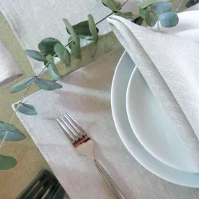 Informal Oatmeal Irish Linen Placemat Set of 4