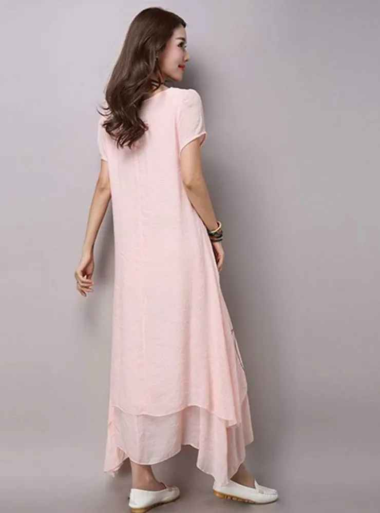 TastyHottie - Print Women Casual Loose Long Summer Dress